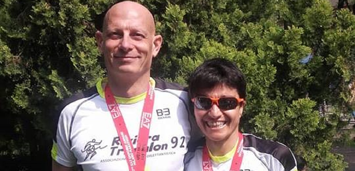 Russo e Mornico alla Milano Marathon