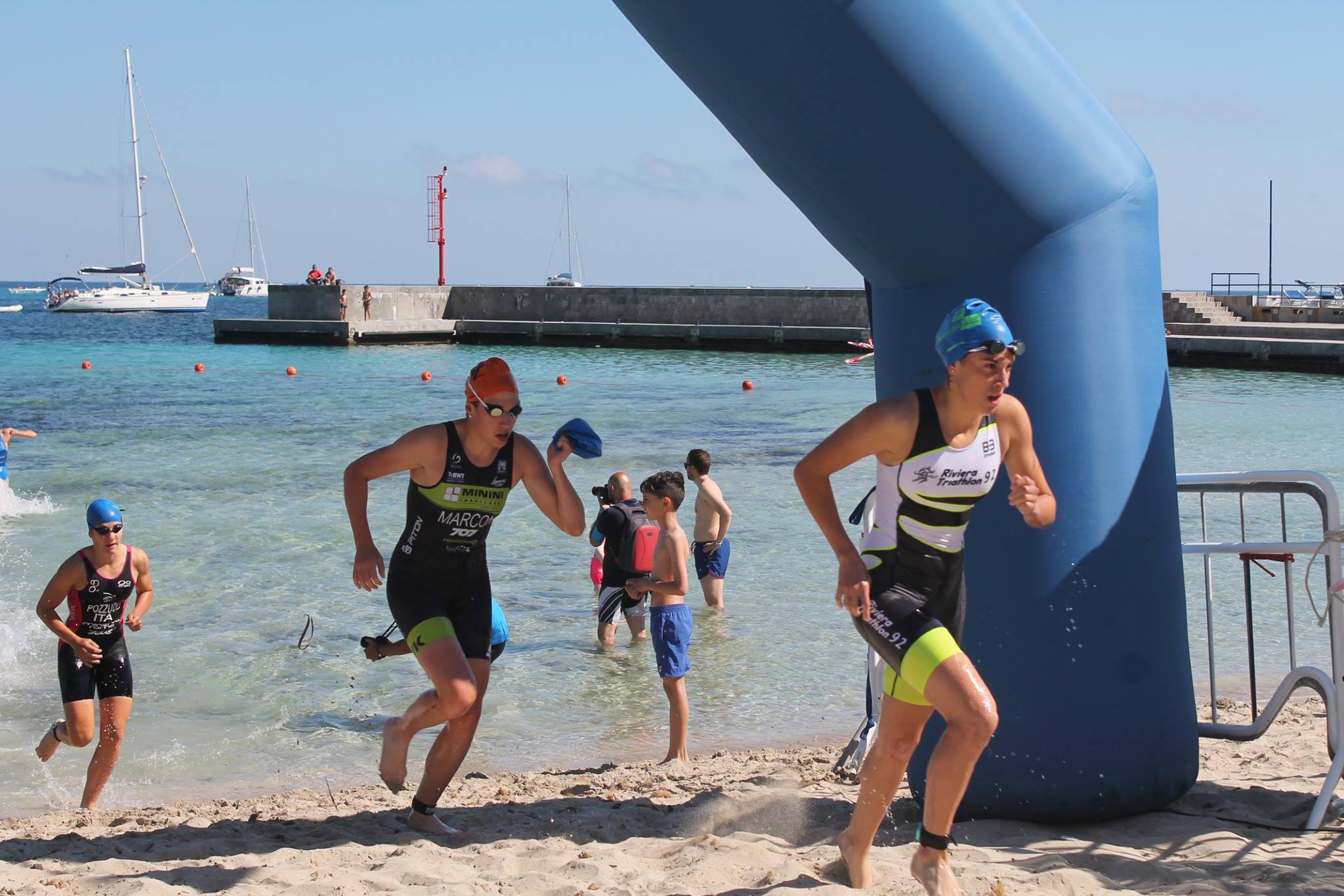 Bergamini in luce ai Campionati Italiani di Aquathlon