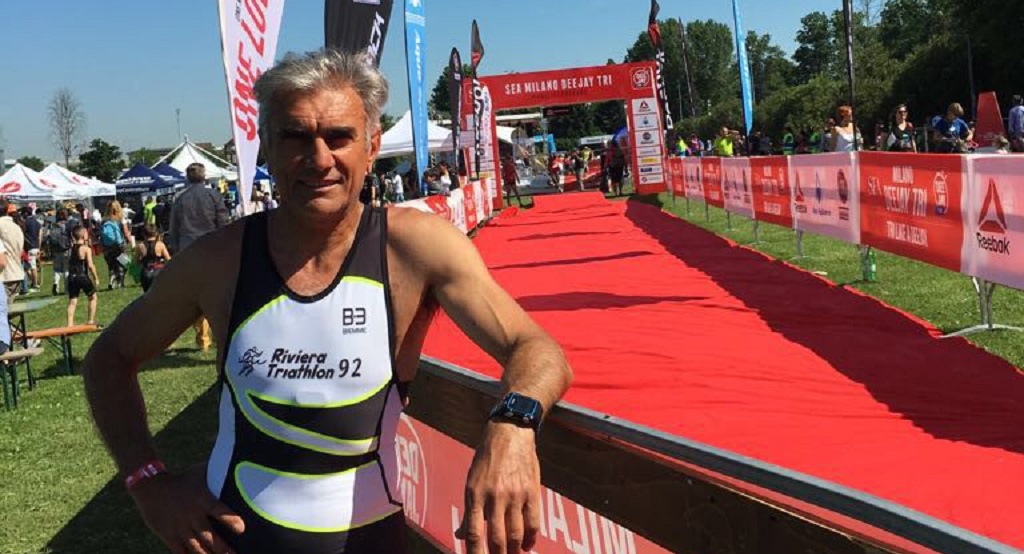 Gaetano Trimarchi al Triathlon Olimpico di Bardolino