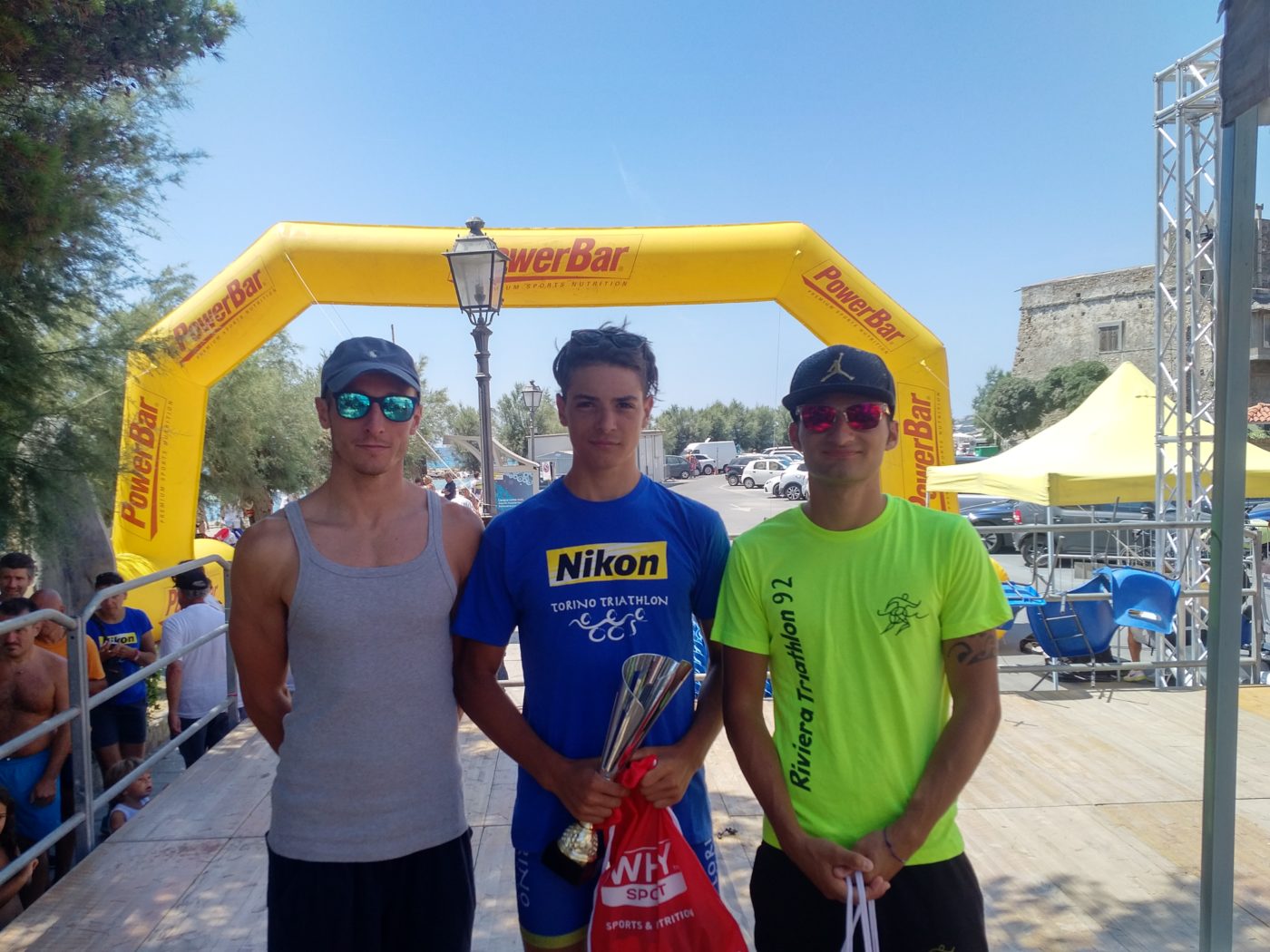 Un successo l’Aquathlon di Riva Ligure, seconda tappa del Trofeo Riviera Triathlon 1992