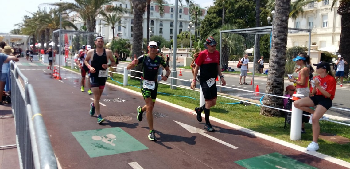 Cesare Russo finisher a Nizza