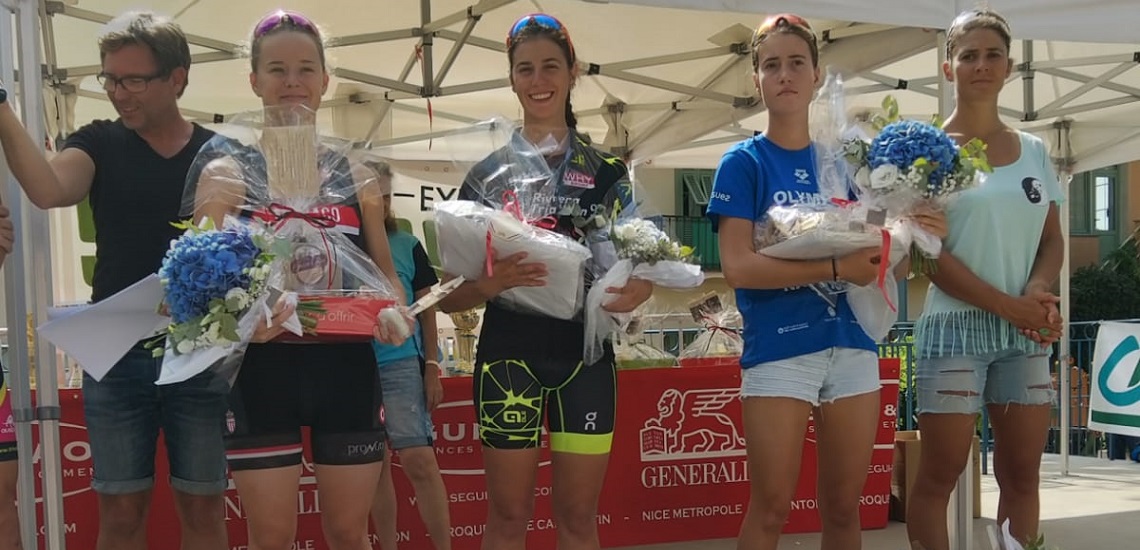 Bergamini bissa il successo al Triathlon di Castellar. Fierile, Carli e Trimarchi sul podio di categoria.